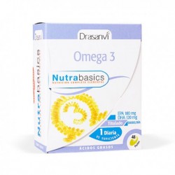 Drasanvi Nutrabasics Omega 3, 48 Cápsulas gelatinosas