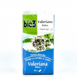 Bie3 valeriana naturcaps, 80 cápsulas