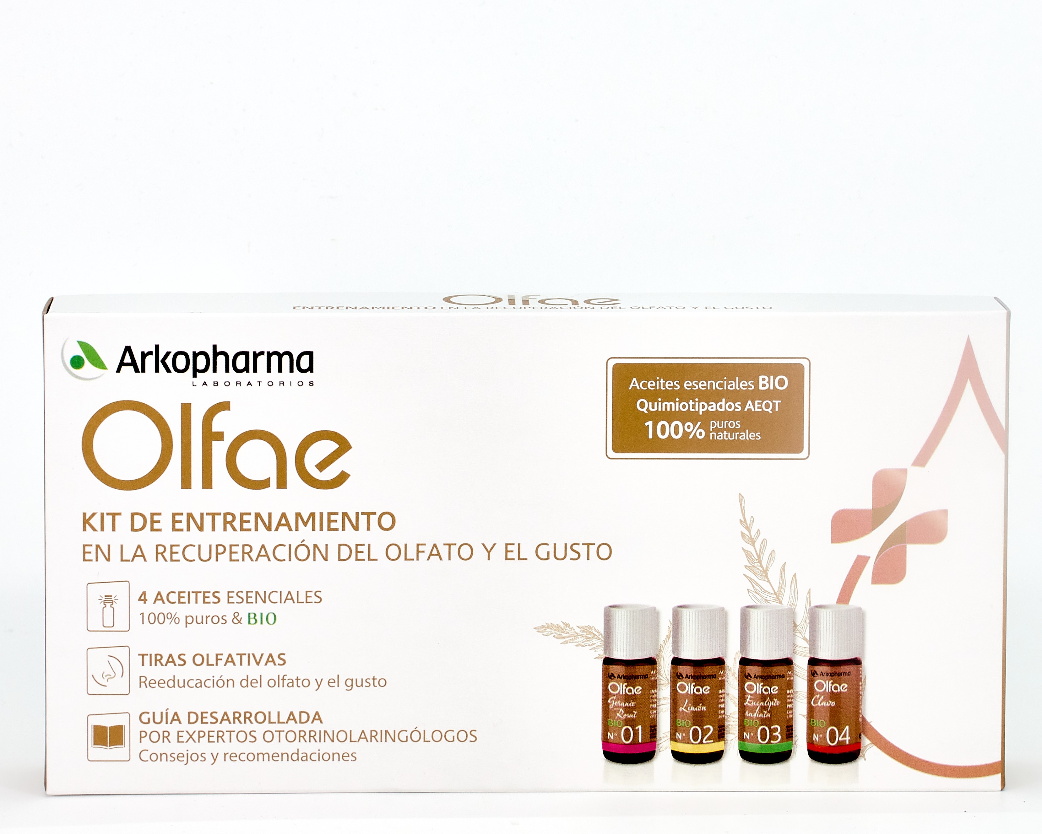 Arkopharma Olfae Smell Training Kit, 4 frascos x10ml