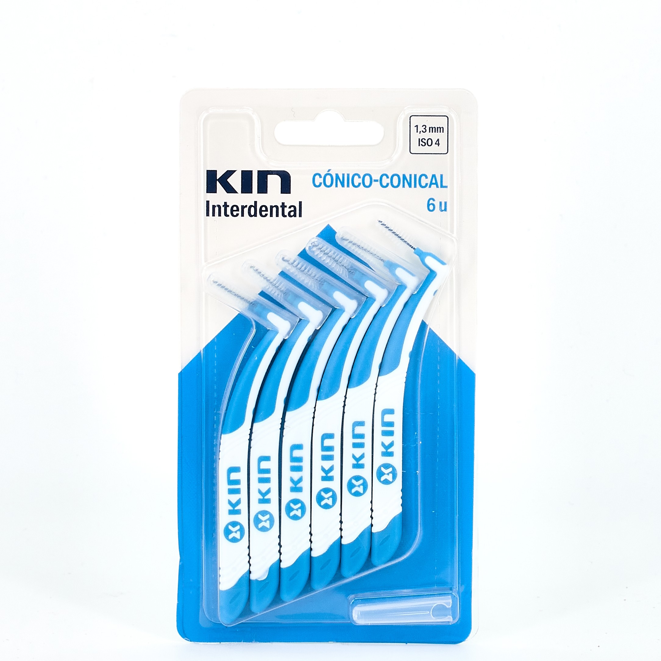 Escova interdental cônica Kin, 6Pcs.