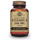 Solgar Vitamina E 400 UI 268mg, 50 Cápsulas Vegetais