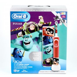 Escova de dentes elétrica infantil Oral B Pixar
