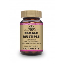Solgar Female Multiple (Complexo Feminino), 120 comprimidos.