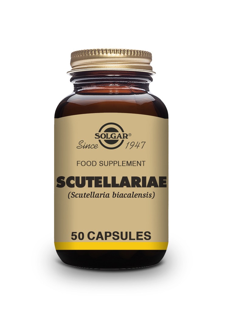 Solgar Skullcap, 50 capítulos vegetais.