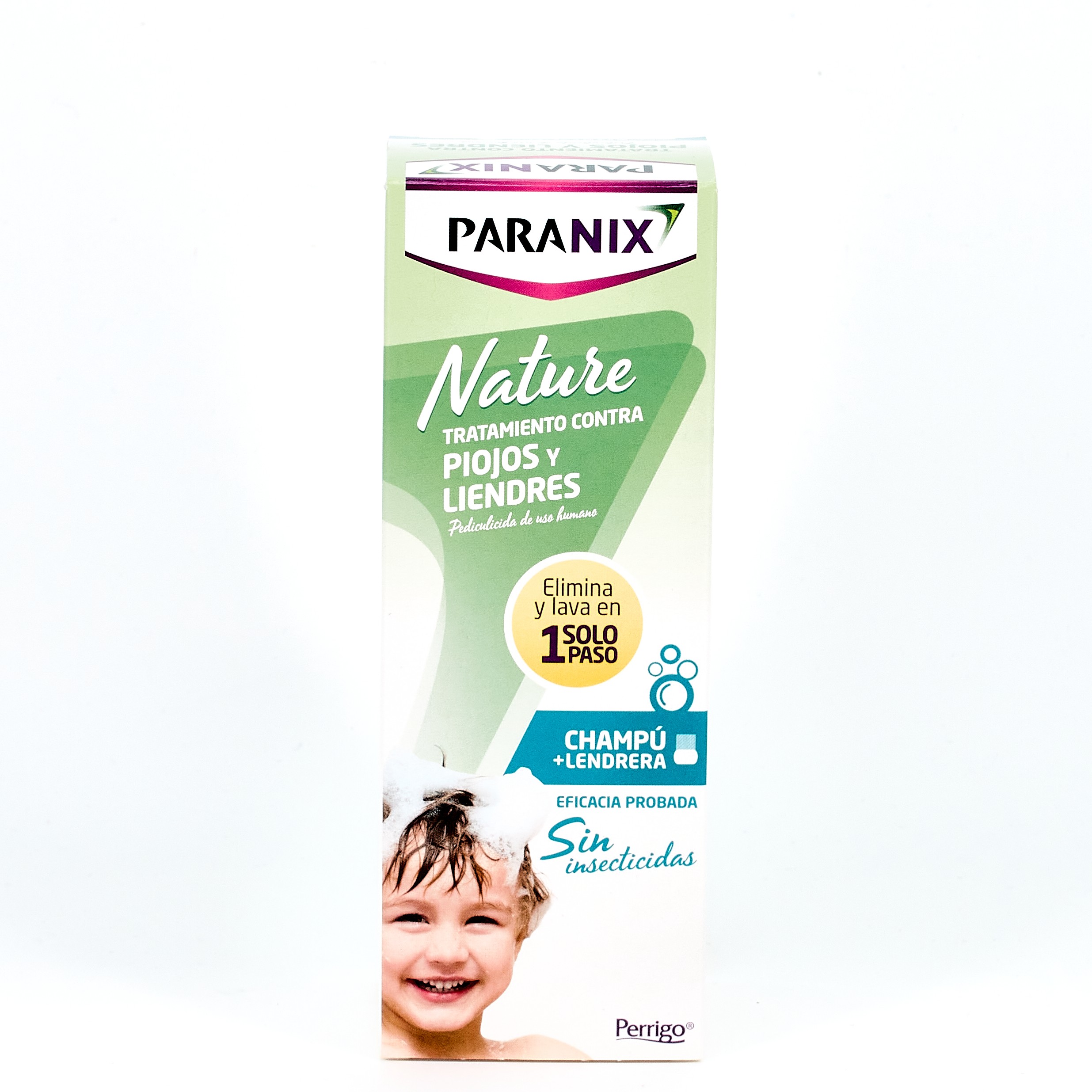 Paranix Nature Lice & Nit Tratamento Shampoo, 200ml.