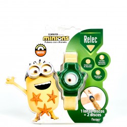 Relec Minions Mosquito Pulseira Verde, 1 unidade.