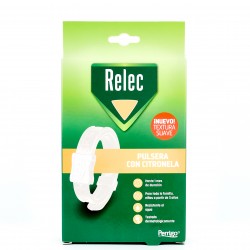 Pulseira Relec Anti-Mosquito com Citronela Branca, 1 unidade.