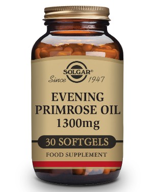 Solgar Ac. Primrose Rosa 1300 mg, 30 Pérolas.