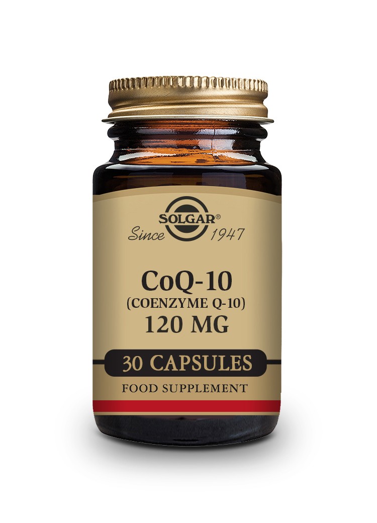 Solgar Coenzima Q-10 120 mg, 30 Cápsulas Vegetarianas.