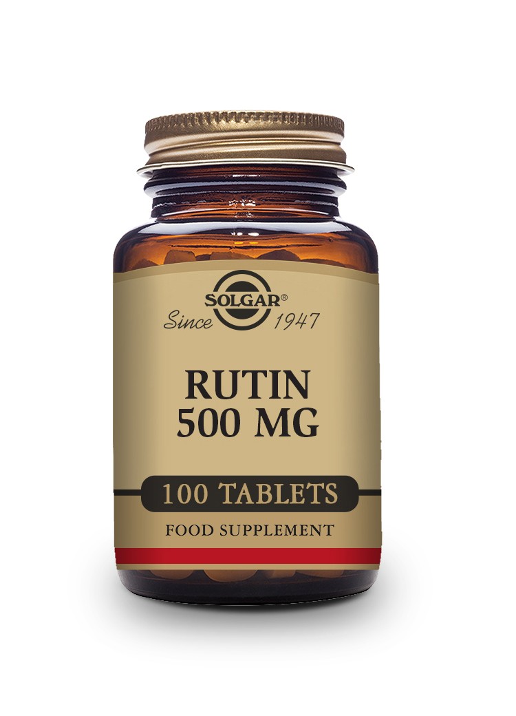 Solgar Rutina 500 mg, 100 comprimidos.