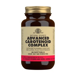 Solgar Advanced Carotenoids Complex, 60 cápsulas vegetarianas.