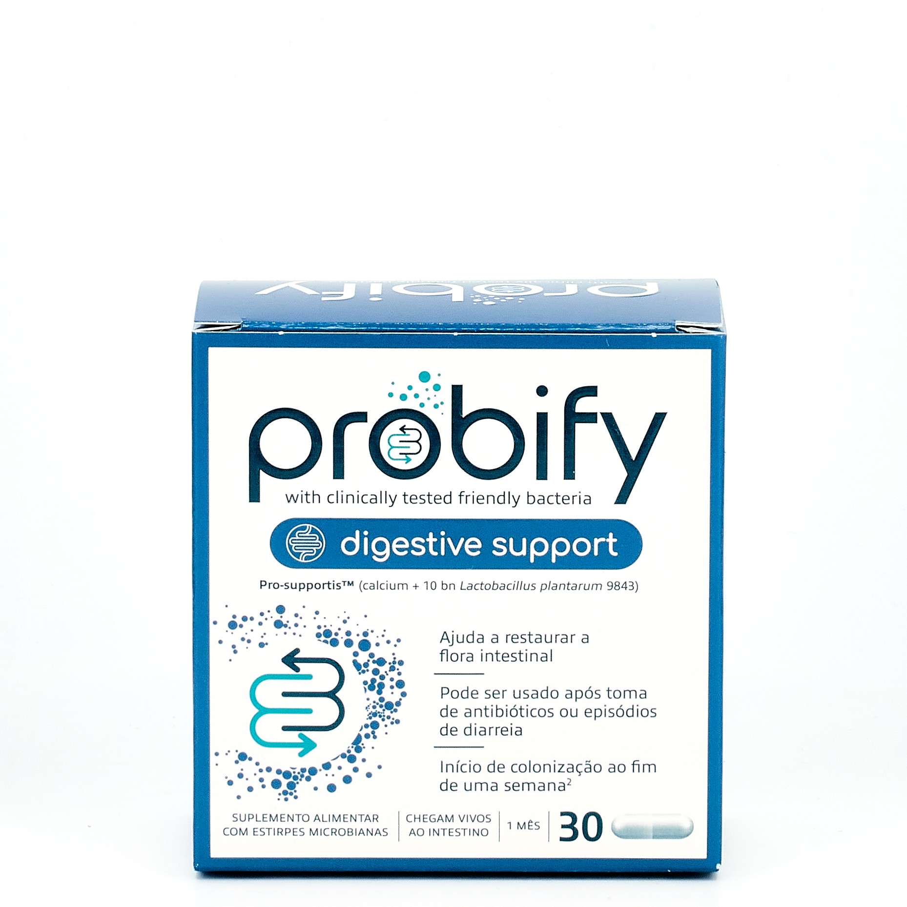 Probify suporte digestivo, 30 cápsulas.