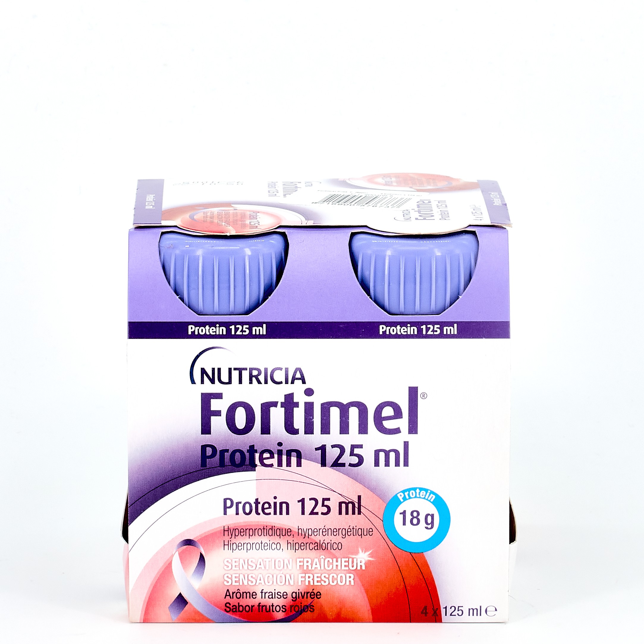 Nutricia Fortimel Protein Aroma Bagas, 4 x 125 ml