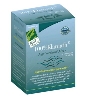 100% Natural 100% Klamath, 150 Comprimidos