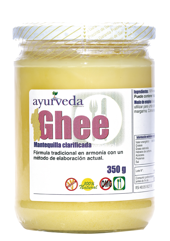 Ayurveda GHEE Manteiga Clarificada, 350 g.