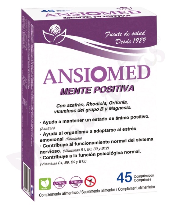 Ansiomed Positive Mind, 45 comprimidos