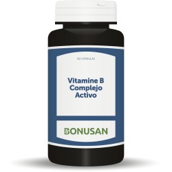 Complexo Ativo de Vitamina B Bbonusan, 60 Cápsulas.