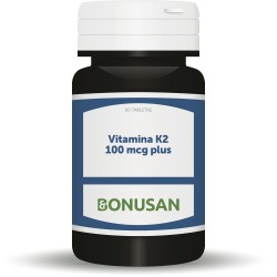 Bonusan Vitamina K2 100mcg plus, 60 comprimidos