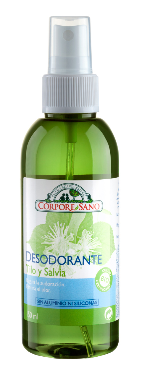 Corpore Sano Desodorante Orgânico Salvia Linden, 150 ml