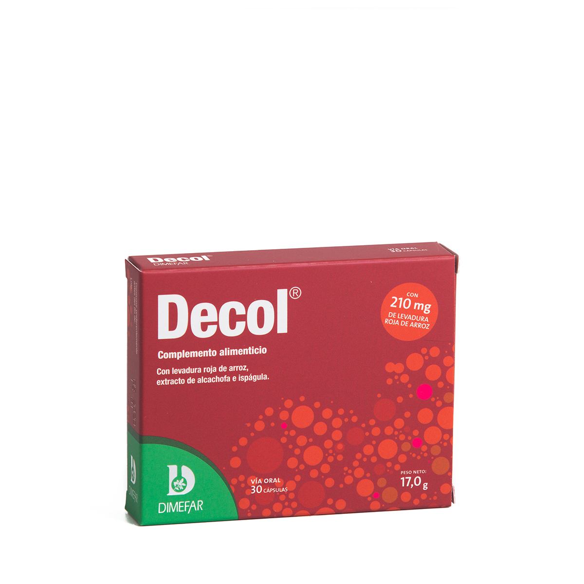 Decol Dimefar, 30 cápsulas