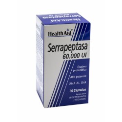 Auxílio Saúde Serrapeptasa 60000 ui, 30 cápsulas