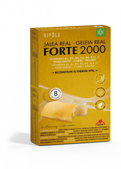 Bipole Royal Jelly forte 2000, 20 ampolas