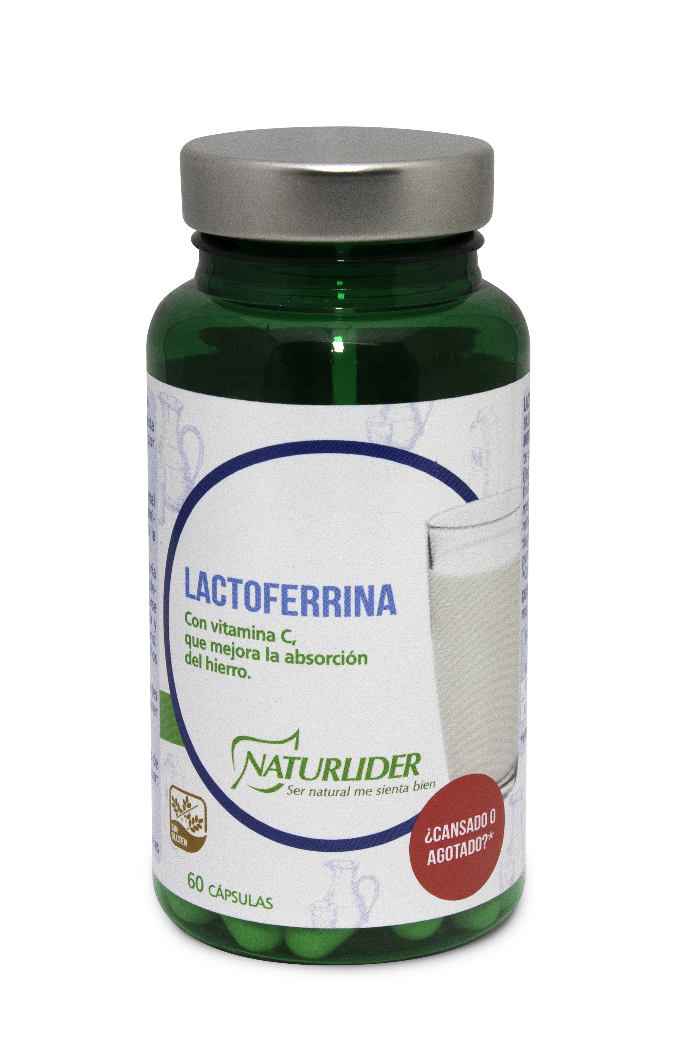 NaturLider Lactoferrina, 60 cápsulas