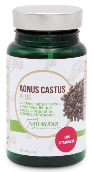 Pálpebras naturais Agnus castus plus, 60 vegicaps