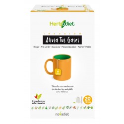 HerboDiet alivia seu gás, 20 filtros