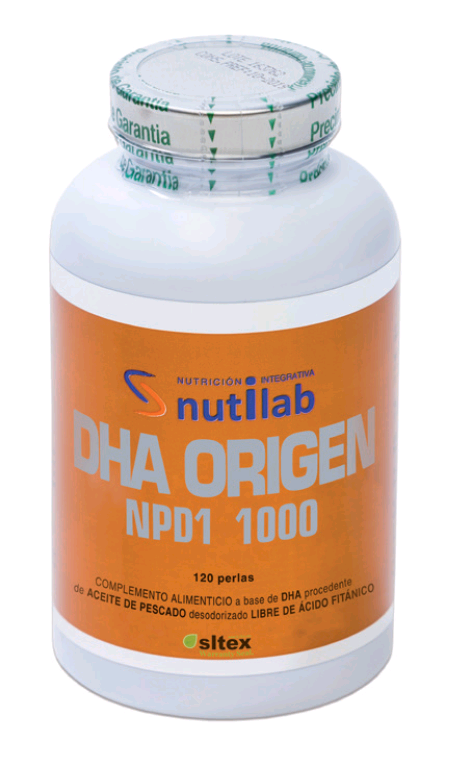 Nutilab DHA Origin NPD1 1000, 120 1806mg Cápsulas gelatinosas