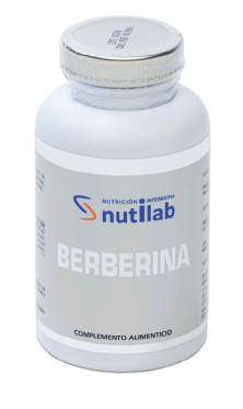 Nutilab Berberina 500mg, 60 cápsulas