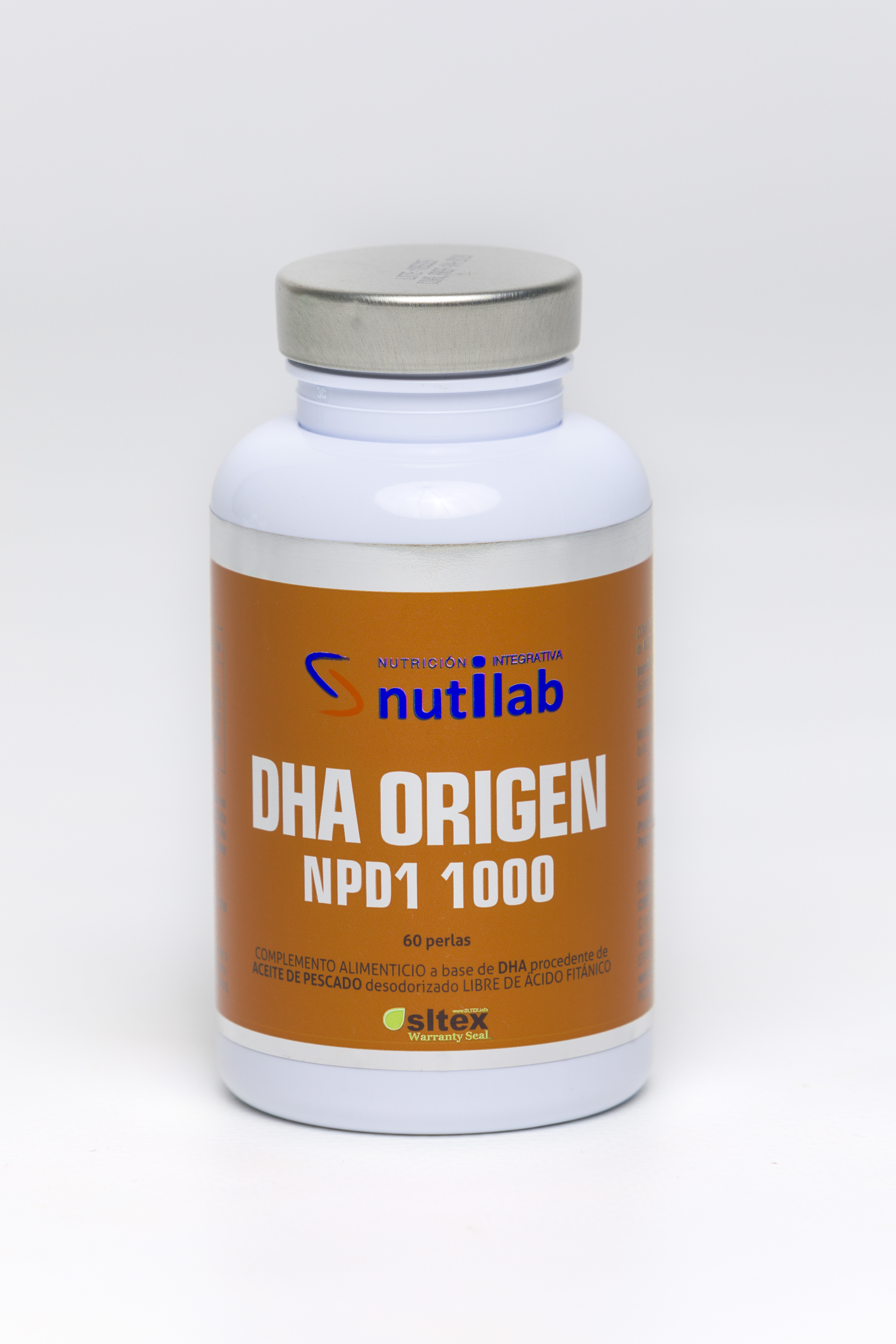 Nutilab DHA Origin NPD1 1000, 60 Cápsulas gelatinosas