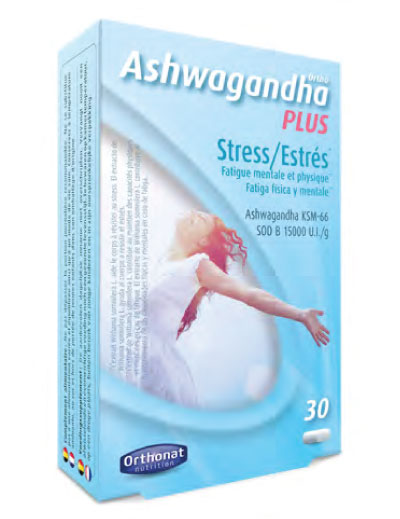 Orthonat Aswagandha Plus, 30 cápsulas