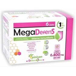 Mega Defens, frascos para injetáveis de 6 x 30 ml