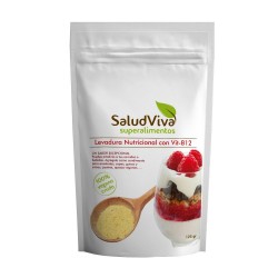 HealthViva Fermento nutricional com vitamina B12, 125 g