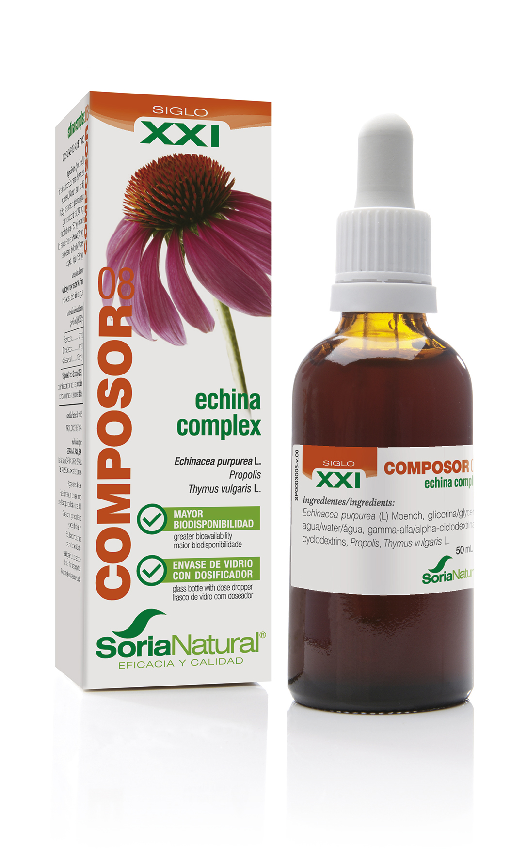 Soria Natural Siglo XXI Composor 08 echina complex, 50 ml