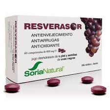 Soria Natural Resverasor 600mg, 60 comprimidos