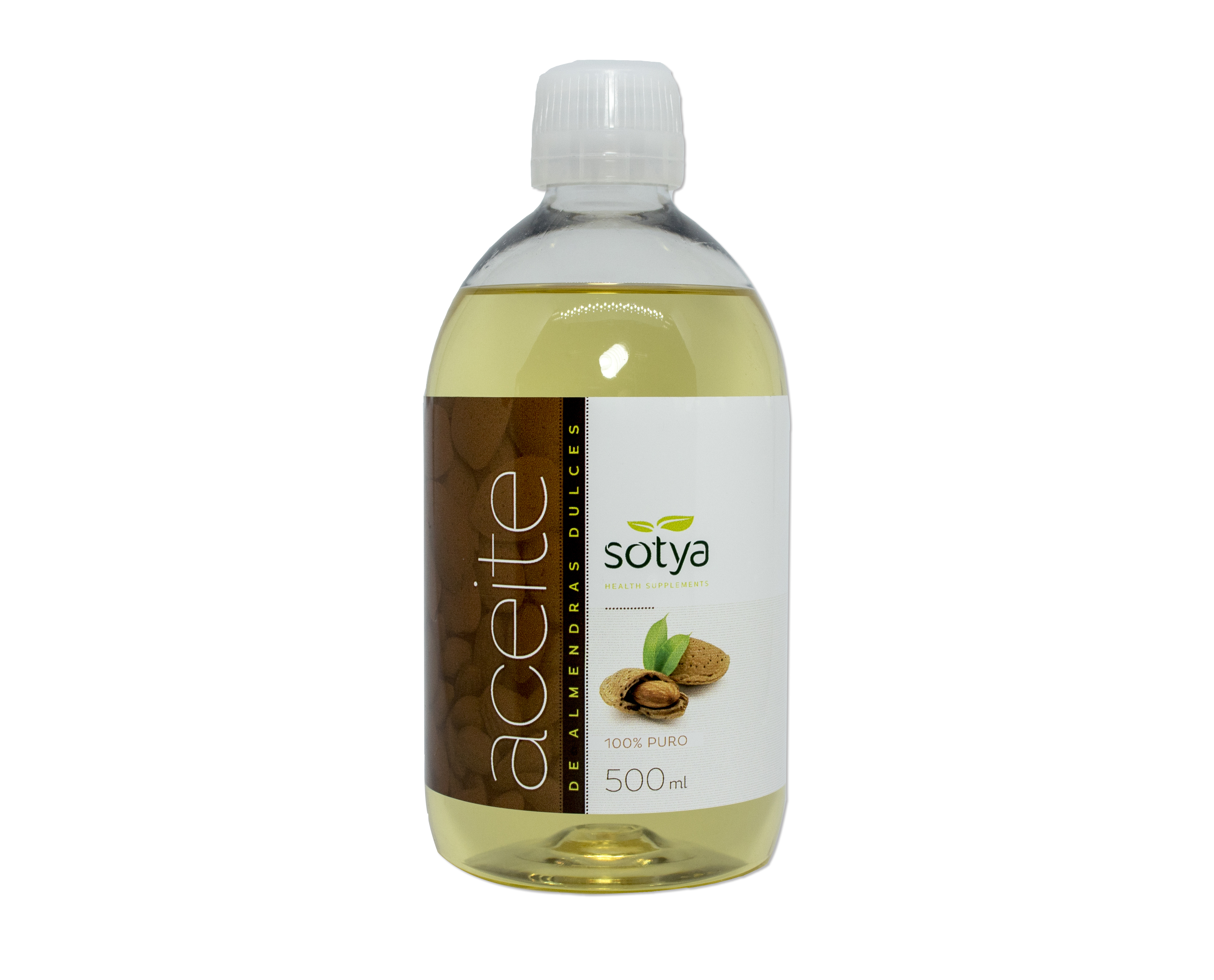 Óleo de Amêndoas Doces Sotya, 500 ml