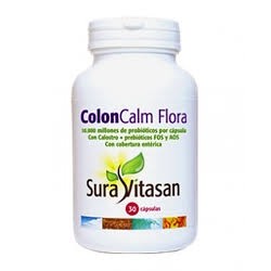 Sura Vitasan Colon-Calm Flora, 30 cápsulas vegetais