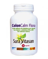 Sura Vitasan Colon-Calm Flora, 30 cápsulas vegetais