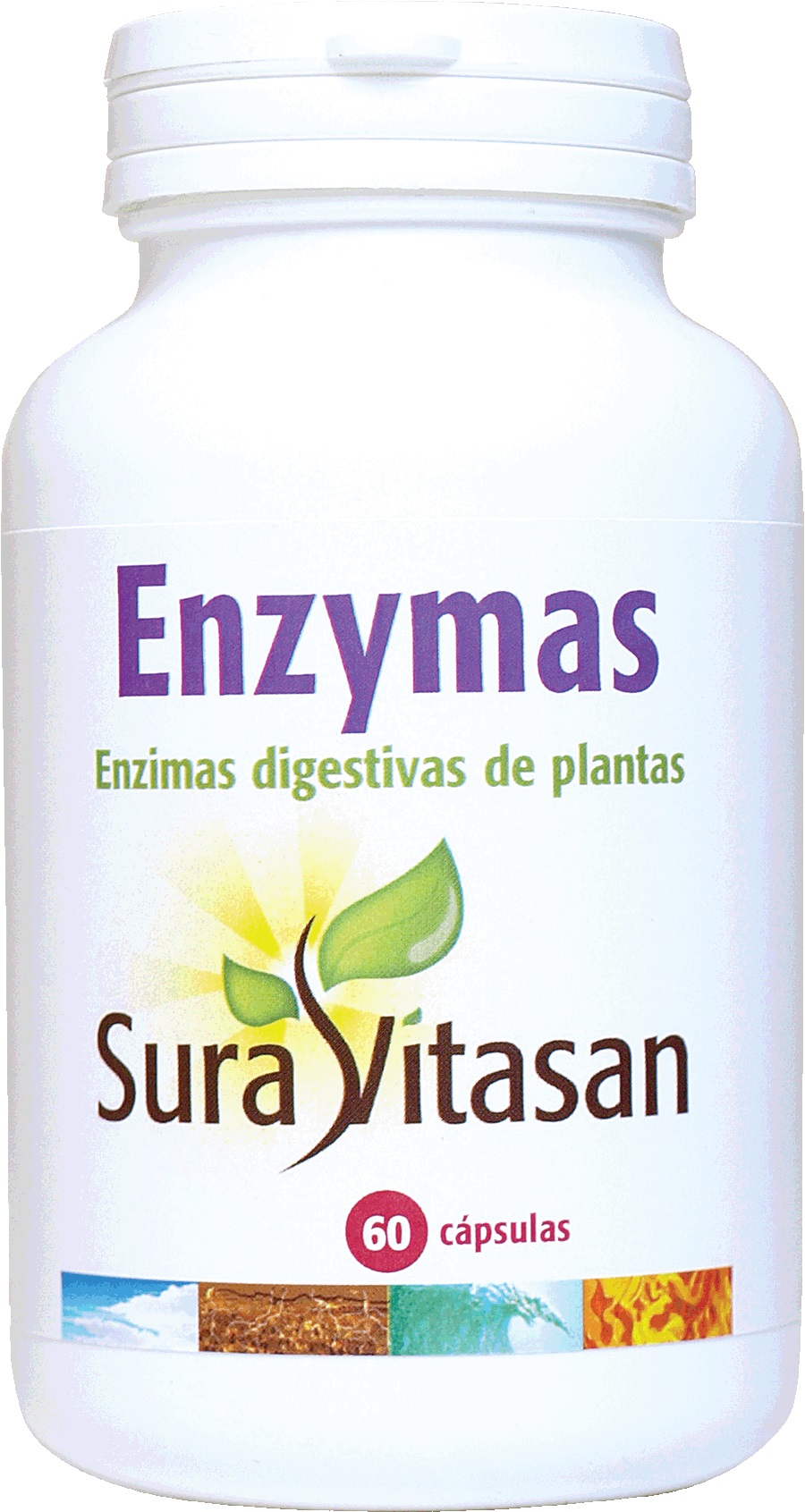 Sura Vitasan Enzimas Digestivas Vegetais, 60 cápsulas