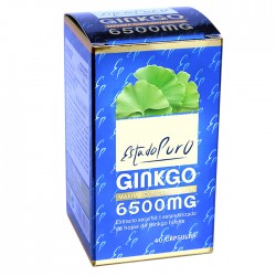 Ginkgo puro 6500mg, 40 cápsulas.