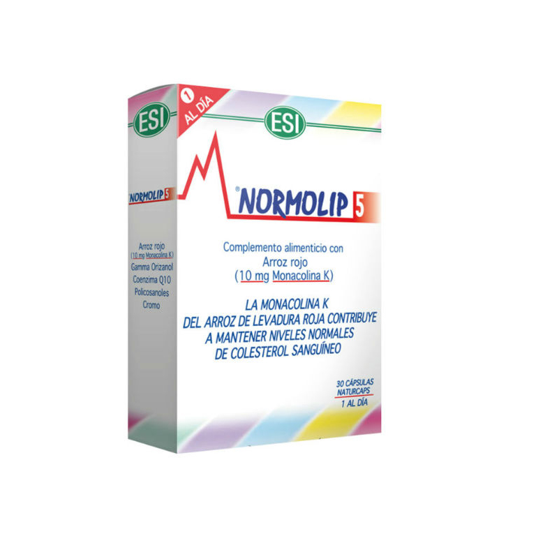 ESI Normolop 5 720mg, 30 Cápsulas