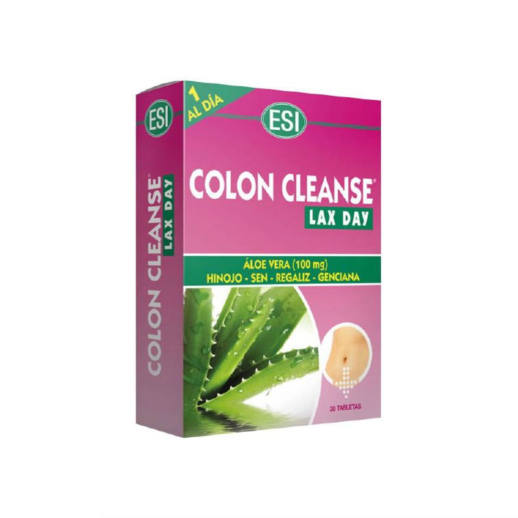 ESI Colon Cleanse Lax Day, 30 comprimidos