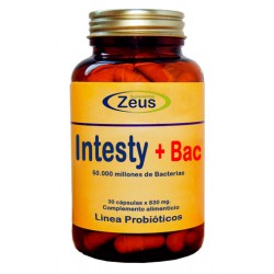 Zeus Intesty+Bac suplementos, 30 cápsulas