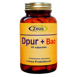 Zeus Dpur+Bac suplementos, 30 cápsulas