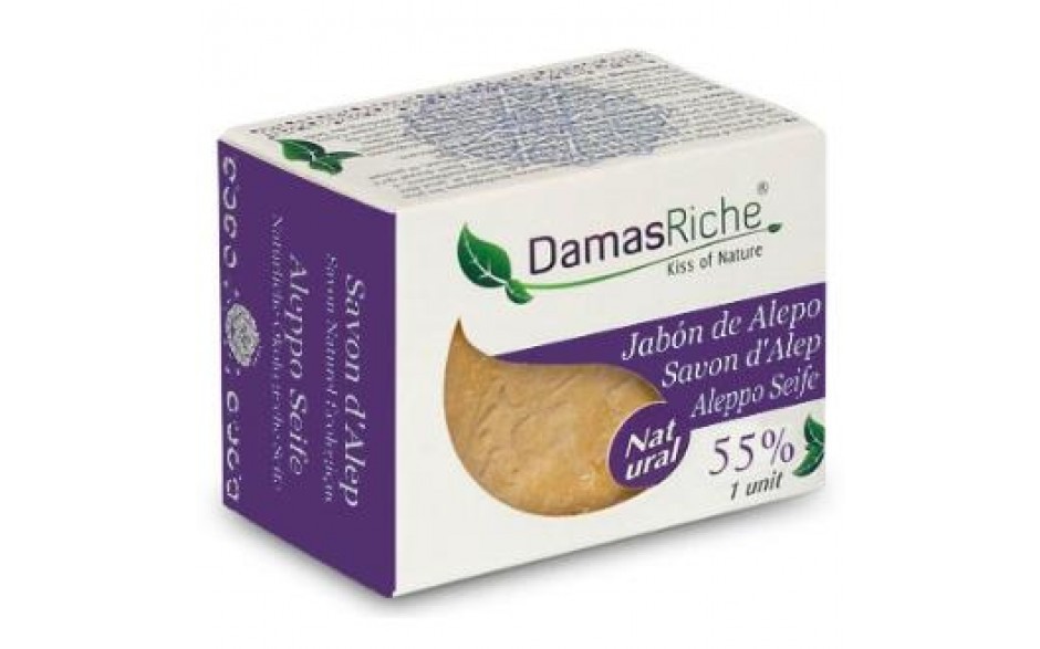 Sabonete Damasriche Aleppo 55% louro, 200 g