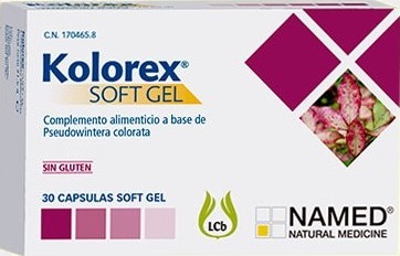 Medicina Natural Kolorex Soft Gel, 30 Cápsulas