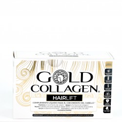 Gold Collagen Hairlift, 10 frascos.