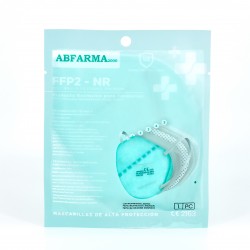 FFP2 máscara aqua green, 1 unidade